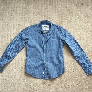 NWT Frank & Eileen Barry Button Up XS